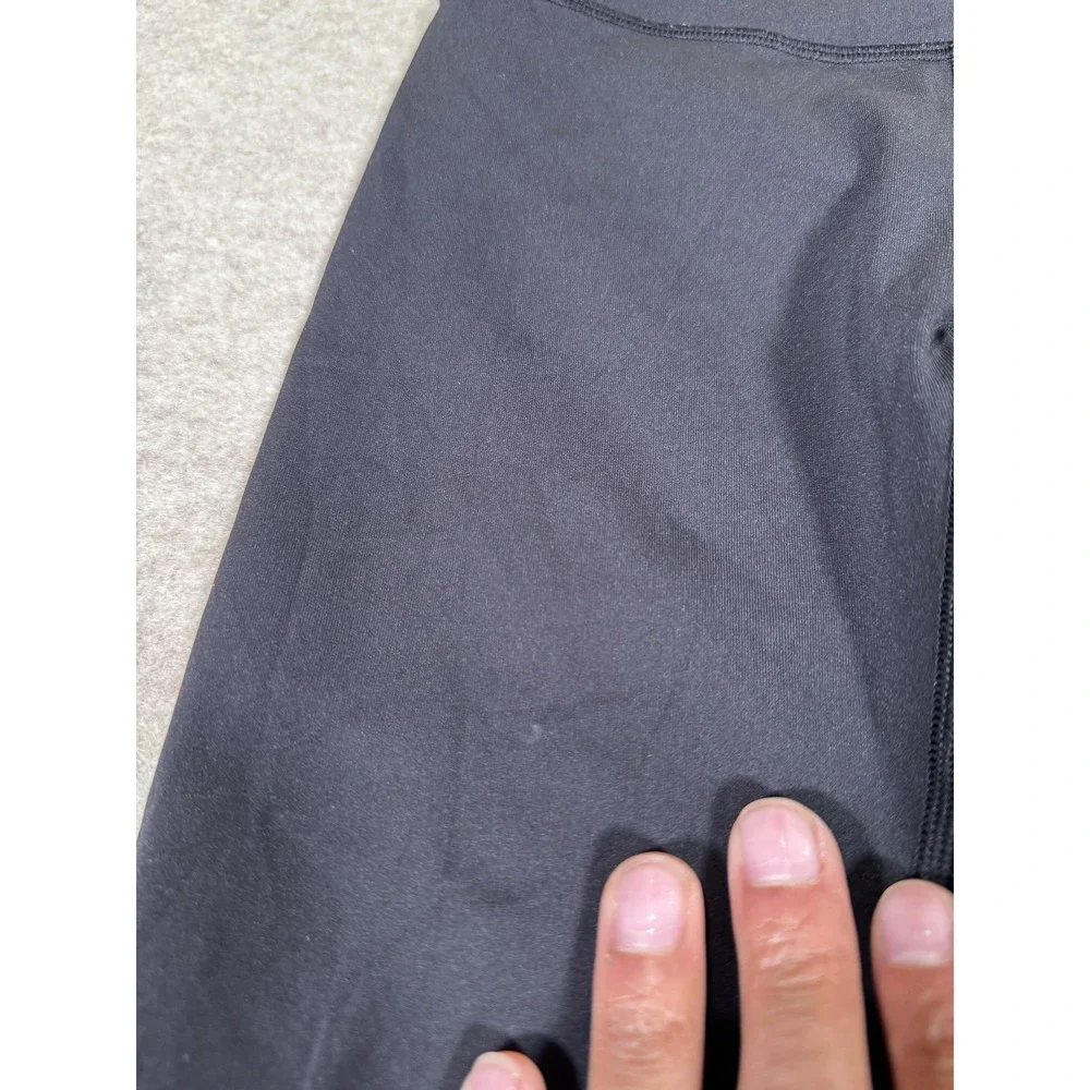 Lululemon Leggings‎ Womens 2 Black High Rise Cropped Yoga Athletic Gym Tight